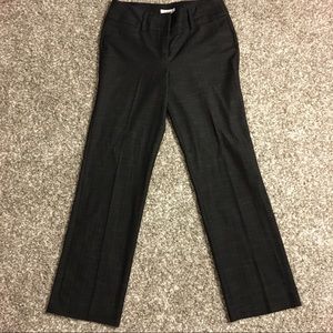Dress barn dark grey almost black dress pants